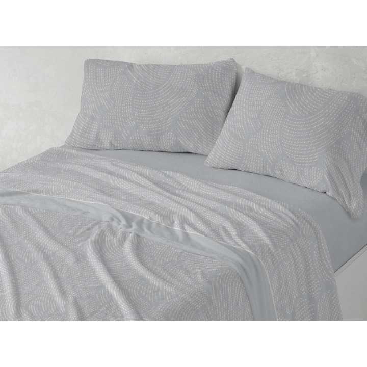 Lençóis de Nacarina Burrito Blanco Maelle azul | Revitex
