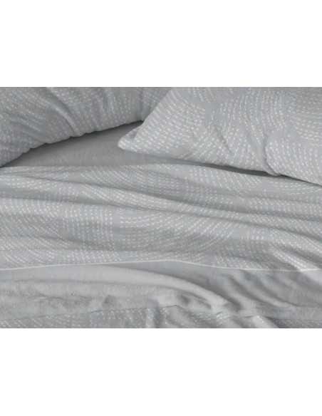 Sábanas Nacarina Burrito Blanco Maelle azul | Revitex