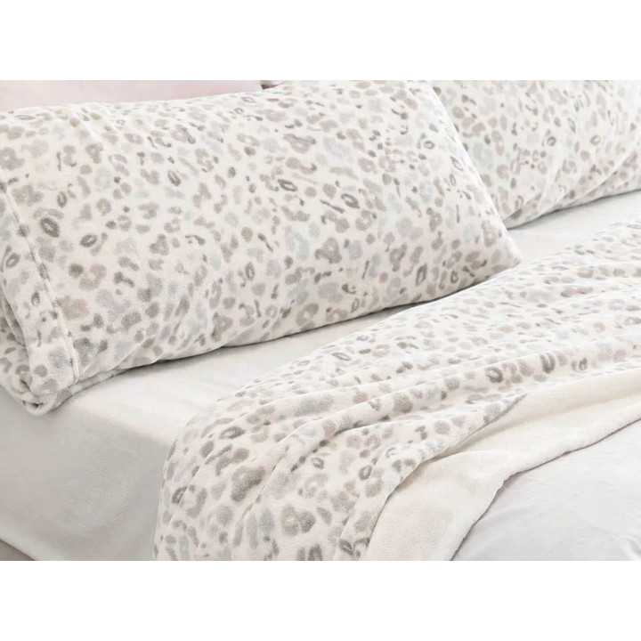 Lençóis de coralina Burrito Blanco Coralie cinzento | Revitex