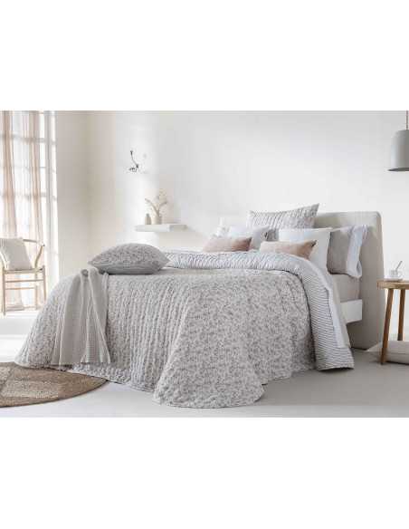 Bouti Edredón reversible Alison Beige Floral 200 g | Revitex