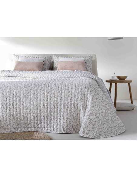 Bouti Edredón reversible Alison Beige Floral 200 g | Revitex