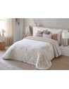 Edredón Senda Beige Jacquard y Sedalina | Revitex