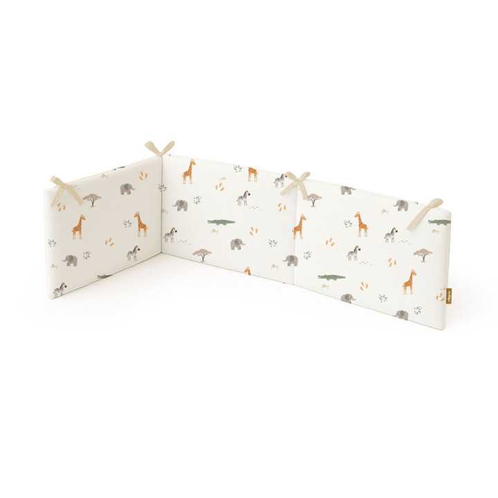 Funda Nórdica con Relleno y Protector Jirafa Beige | Revitex