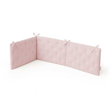 Funda Nórdica con Relleno y Protector Gofrado Rosa | Revitex 2