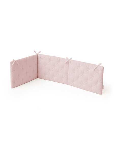 Funda Nórdica con Relleno y Protector Gofrado Rosa | Revitex
