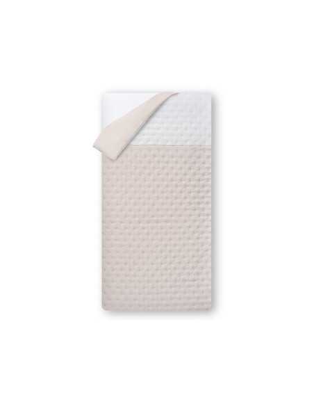 Funda Nórdica con Relleno y Protector Gofrado Rosa | Revitex