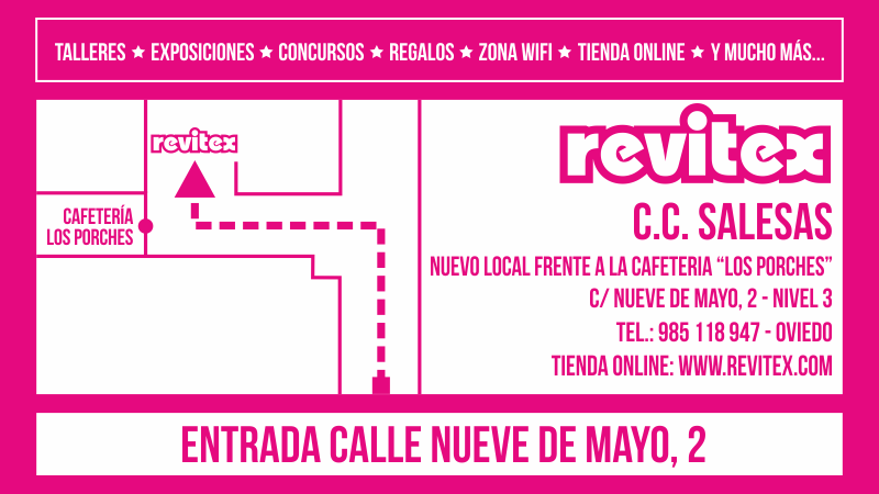 Mapa Revitex Oviedo Salesas
