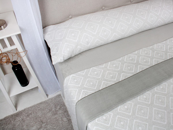 Juego de sábanas coralina