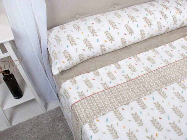 Juego de sábanas coralina