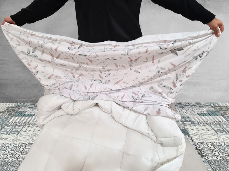 Extender el relleno en la funda