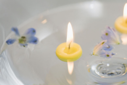 Ideas para decorar con velas